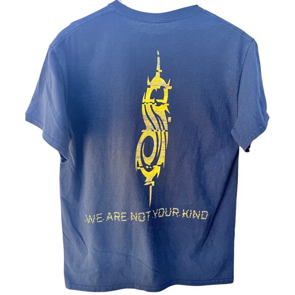 Slipknot Band T Shirt Mens Medium Black Graphic Heavy Metal - Picture 2 of 5